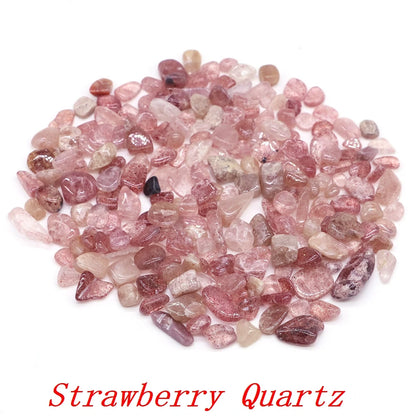 Natural Crystal Gravel Specimen Rose Quartz Amethyst Home Decor Colorful for Aquarium Healing Energy Stone Rock Mineral 50g 1