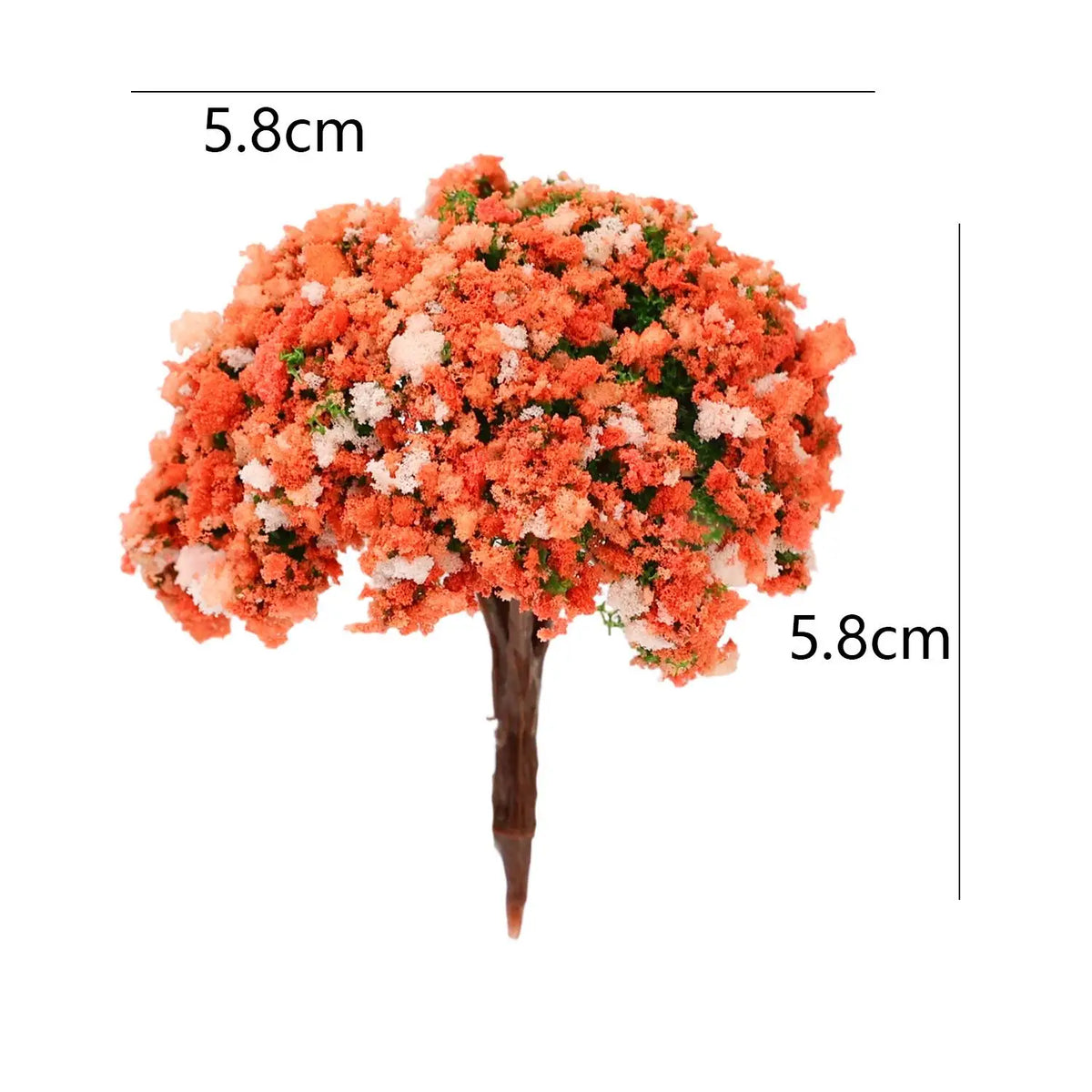 Realistic Fruit Tree Decor Miniature Landscape Table Model Ornaments DIY Fruit Trees Figurines DIY Microlandscape Decorations