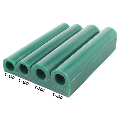 Ring Mold ten Sizes Jewelry Making Tool Carved Sculpture Wax Tube Flat Top Injection Matt Wax Ring Mandrel Carving Knife Spat