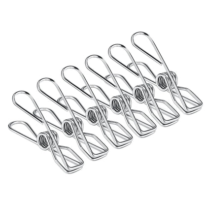 Clothespins Stainless Steel Clips Clothes Pegs Household Washing Hang Laundry Metal Home Storage Tool 10/20/40Pcs Clothes Peg