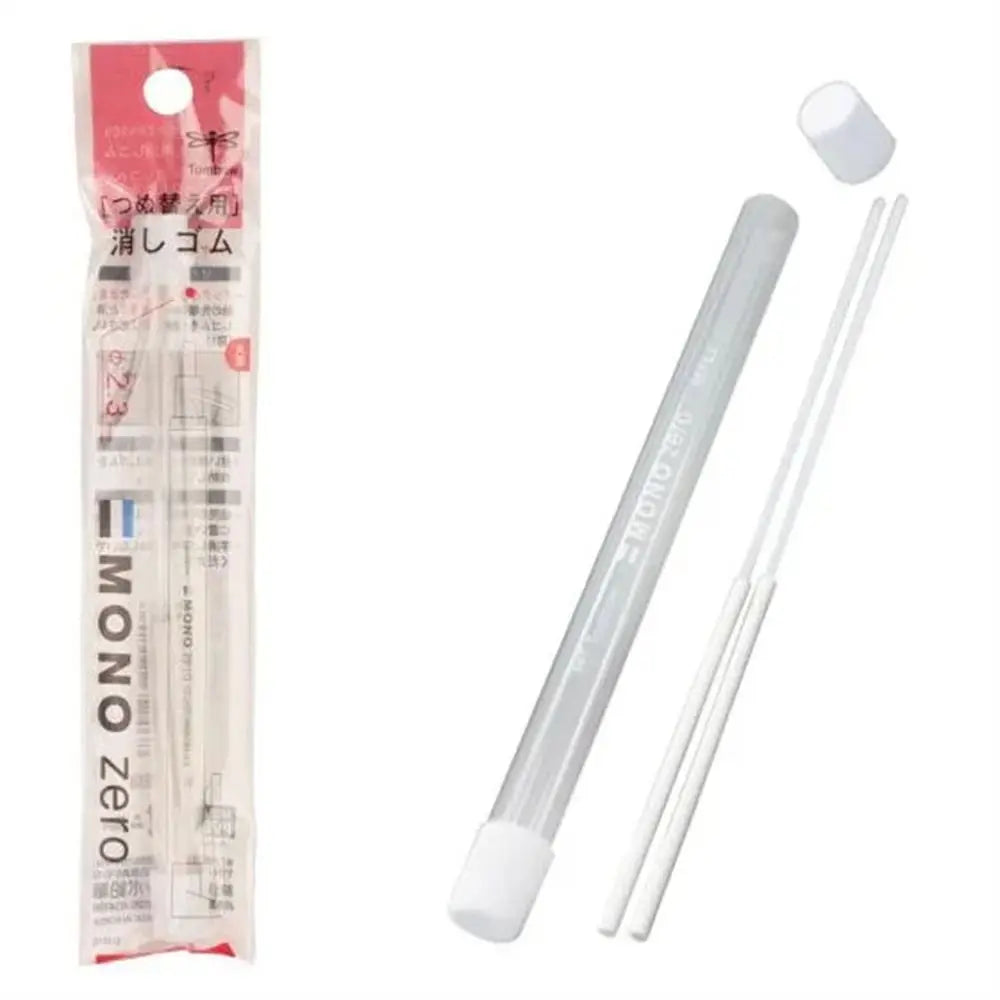 Tombow MONO Zero Eraser Flat / Super Fine Rubber Tip Pen Type Professional High Precision Pencil Eraser For Manga Highlight -
