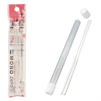Tombow MONO Zero Eraser Flat / Super Fine Rubber Tip Pen Type Professional High Precision Pencil Eraser For Manga Highlight -