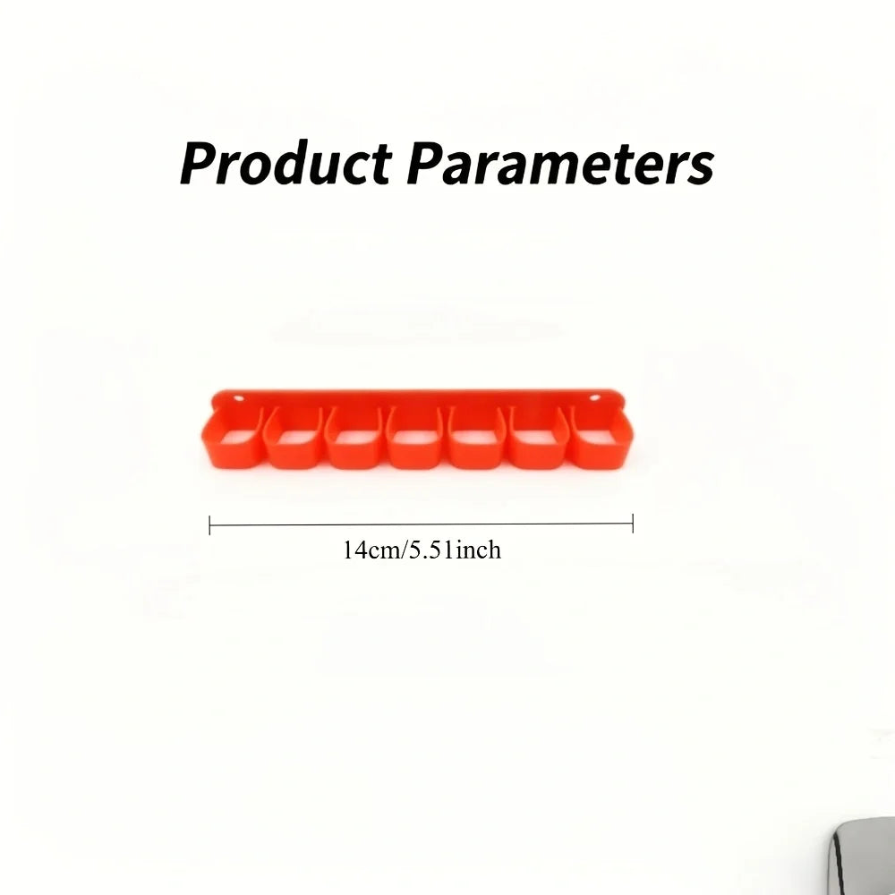 Two-Piece Wall-Mounted Tool Storage Rack - Garage Tool Rack, Suitable for Screwdrivers and Pliers