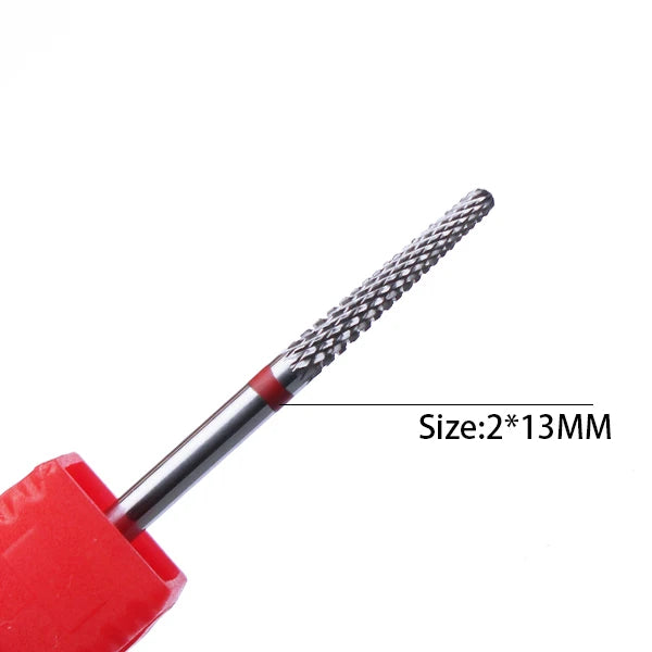 1pc Carbide Tungsten Nail Drill Bit Rotate Burr Milling Nail Cutter Bits Electric Drill Machine For Manicure Pedicure Tools -