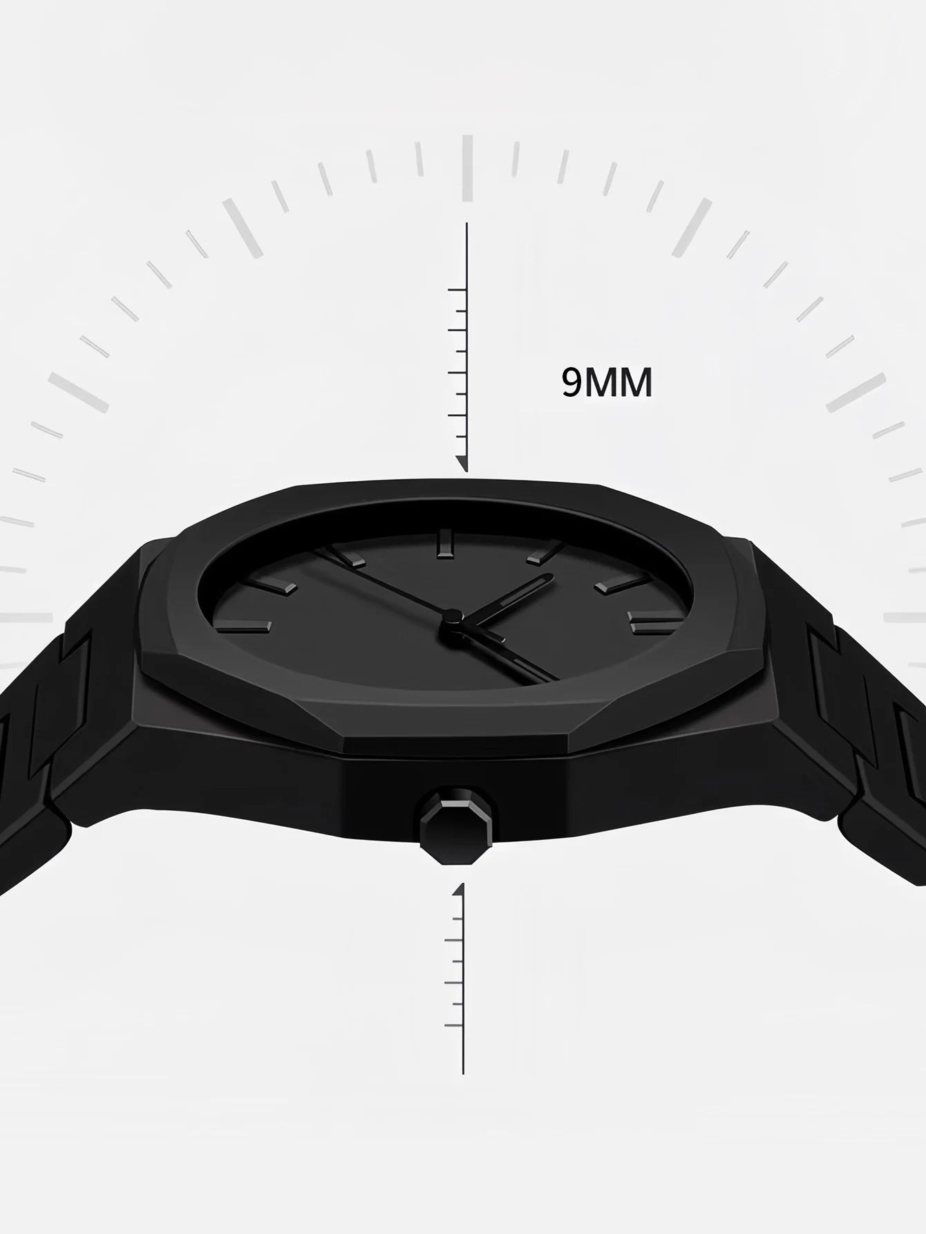 TOMI Simple Style Men Quartz Watch Classic Male Daily Wristwatch