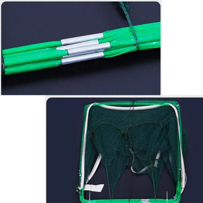 Mesh For Fishing Net/Tackle/Cage Folding Crayfish Catcher Casting/Fish Network Crab/Crayfish/Shrimp/Smelt/Eels Traps Fishing