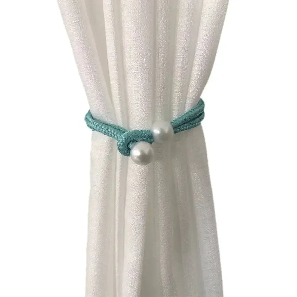Creative Fashion Tulip Curtain Straps Adjustable Elegant Curtain Tieback Beautifully Curtains Tie Rope Homestay - 1pcs Light 