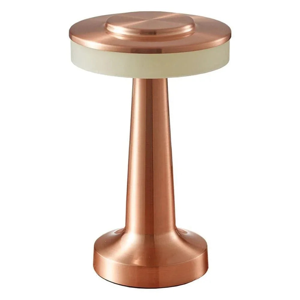 UFO Table Lamp Metal Touch Decor for Bar Coffee Table Restaurant Decoration Light Desk LED Rechargeable Night Lights Bedroom 