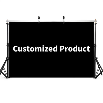 Customized photography background for birthday party banner