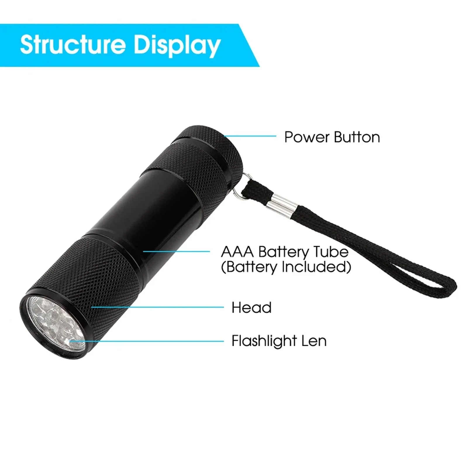 LED Vessel Vein Display Instrument Red Light Vein Finder 2 in 1 Handheld Vein Viewer USB Blood Vessel Lamp Locator Tools - 1p