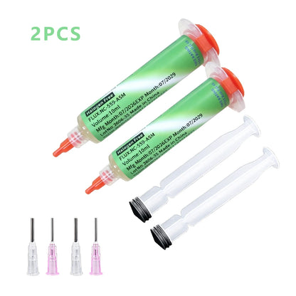 NC-559-ASM BGA PCB No-Clean Solder Paste Welding Advanced Oil Flux Grease 10cc Soldering Repair Paste