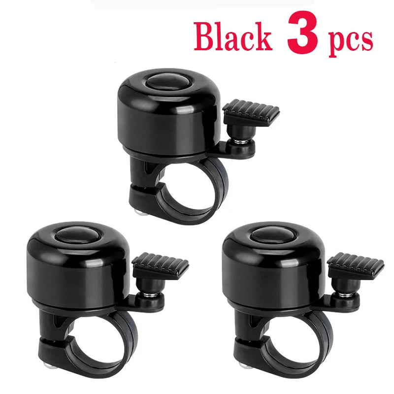 1~3pcs Bicycle Bell Aluminum Alloy MTB Horn Ring Safety Sound Alarm Handlerbar Cycling Warning Alarm Children Bike Accessorie