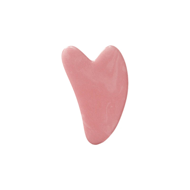 Roller for Face Neck Eye Resin Facial Massage Instrumenr Health Care Scraping Board Musclee Beauty Skincare Tools - Pink-02