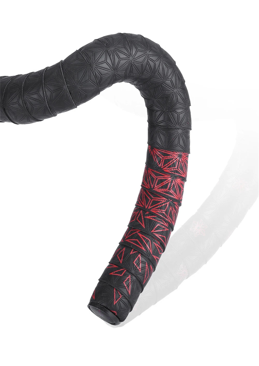 2Pcs Anti-Slip Handlebar Tape PU Road Bike Shock Absorption Handle Bar Tape With Bar End Plugs For Bicycle Racket Cycling Too
