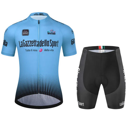 Tour Of Italy Bicycle Clothes Cycling Jersey Set Summer Road Bike Short Sleeve Cycling Clothing Men Mtb Jersey Set Sport Wear