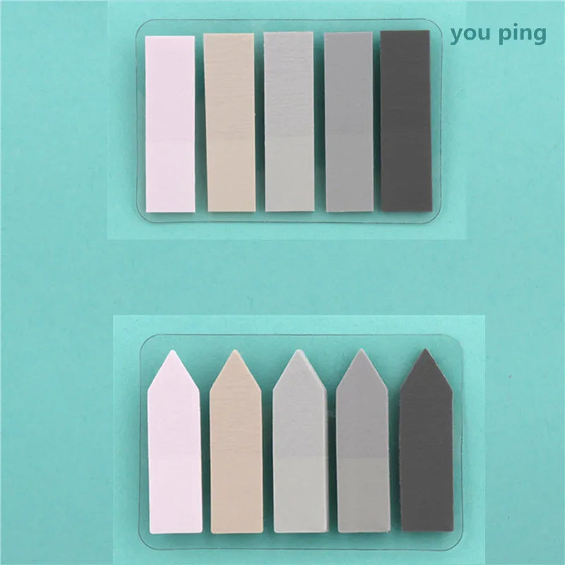 15 Types Color Self Adhesive Memo Pad Sticky Notes Bookmark Point It Marker Memo Sticker Paper Office School Supplies