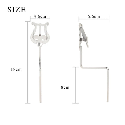 Music Stand Clarinet /Trumpet /Flute /Alto Saxophone Portable Marching Sheet Music Stands Musical Instruments Accessories