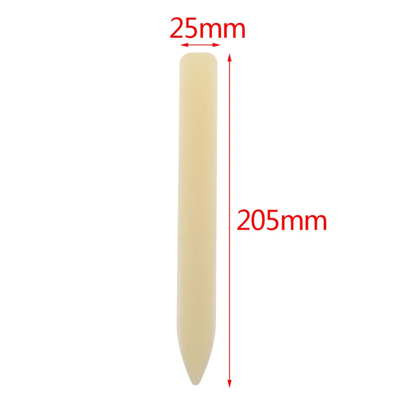 2pcs Folder Paper Creaser Tool Plastic Bone Scoring Folding Creasing Scrapbooking DIY Handmade Bookbinding Cards Tool - 1pc