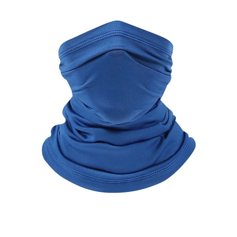 Outdoor Ice Silk Sun Protection Bib Spring and Summer Motorcycle Neck Cover Sports Magic Bandana Riding Mask Full Face - Baol