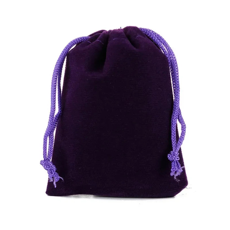 10/5/2PCS Velvet Drawstring Bags Satin Gift Bags Velvet Cloth Jewelry Pouches Wedding Favor Drawstring Bag Christmas Bag 5-5C