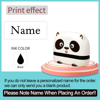 Personalized Name Stamp Set - Custom Waterproof Seal for Organizing Clothes,Shoe,School Supplies,Durable Back To School Gift