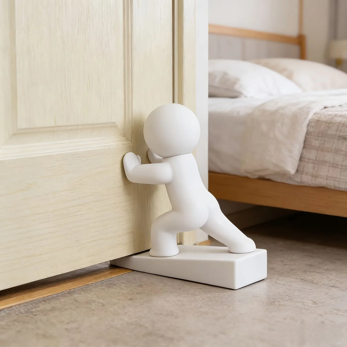 1/3 Pcs Cute decorative door stopper, flexible and movable door stopper, anti slip base to protect walls,home decoration