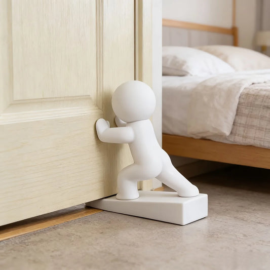 1/3 Pcs Cute decorative door stopper, flexible and movable door stopper, anti slip base to protect walls,home decoration