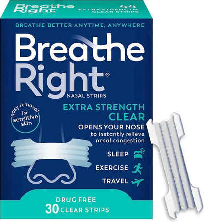 30/60/90Pcs,Sleep Nasal Strips,Nose Breathe Strips,Anti Snoring Nose Strips for Breathing,Exercise Air Inhalatiand Improve Sl