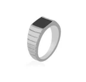 Stainless Steel Ring for Women Inlaid Zircon Rings Waterproof Romantic Fashion Jewelry - A29 Silver / 7