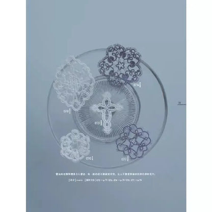 Learn Tatting Lace from Scratch: 101 Edgings & Motifs to Master - DIY Handicraft Tutorial Book for Beginners