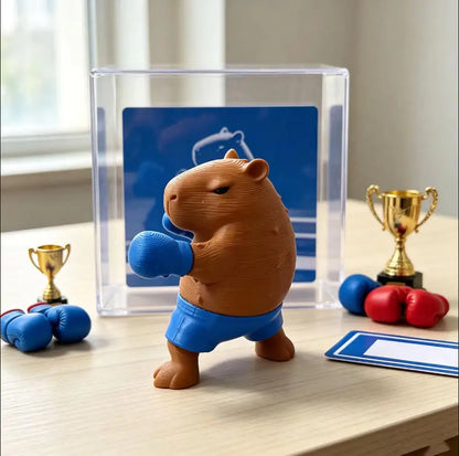 Cute Capybara Ornament, Desktop Office Decoration, Car Decor, Creative Animal Model, Collectible Figurines, Car Ornament