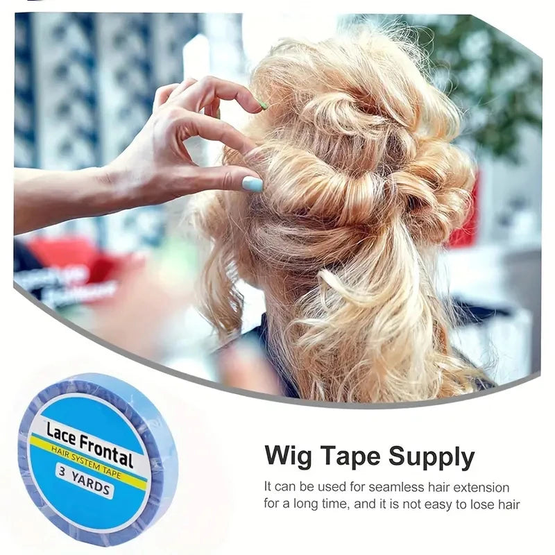 Lace Wig Tape 3Yards/Roll Wholesale Price Best Quality Lace Wig Glue Hair System Tape For Toupee And Wigs