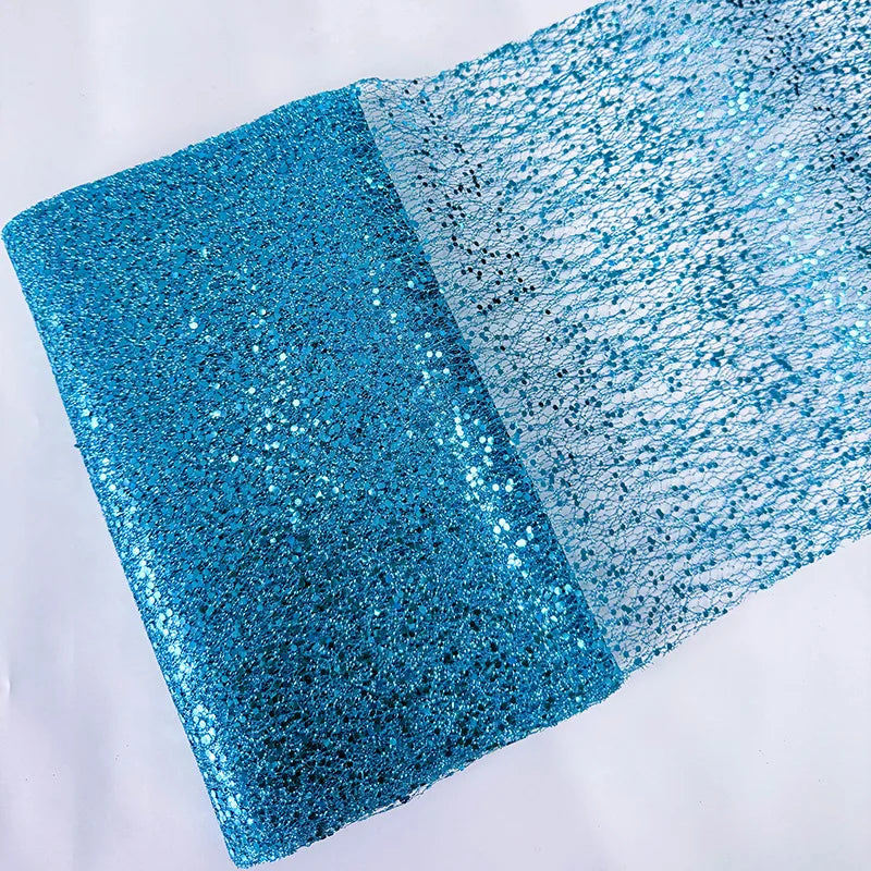 Tulle Sequin Table Runner Suitable for Party Table Runner Glitter Table Runner for Wedding Decoration and Various Party DIY