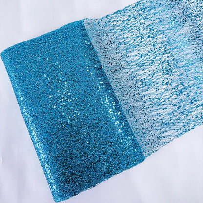 Tulle Sequin Table Runner Suitable for Party Table Runner Glitter Table Runner for Wedding Decoration and Various Party DIY