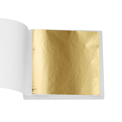 100-200sheets Imitation Gold Foil Paper Leaf Gilding DIY Epoxy Resin Mold Jewelry Making Filling Decorate Resin Crafts Tool -