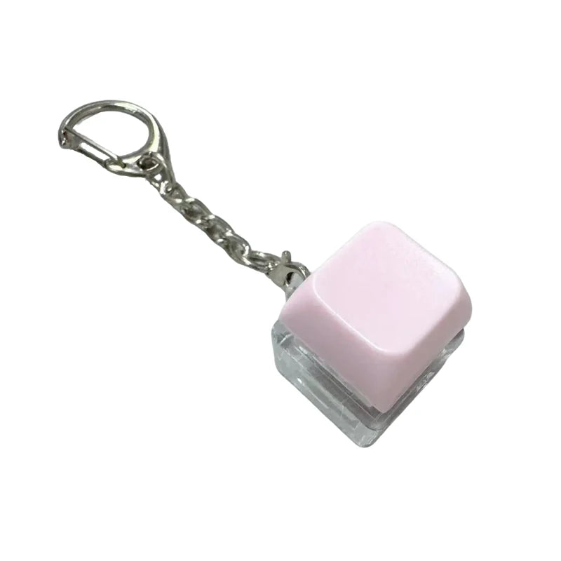 1/4/9Keys Finger Button Mechanical Keyboard Keycaps Keychain Fidget Toys Decompression Stress Relief Keyboard Clicker Kids To