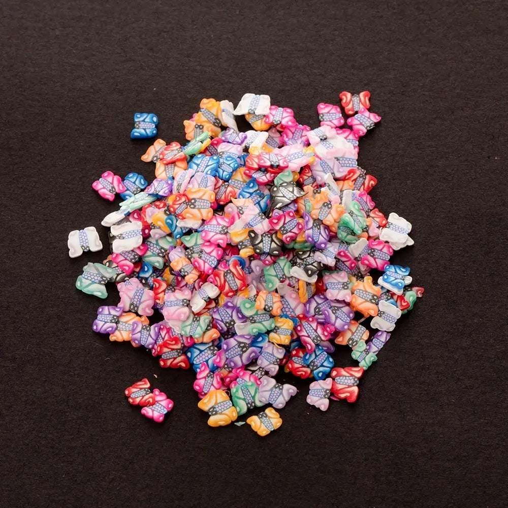 1000Pcs Polymer Clay Resin Fruit Slice for Epoxy Silicone Mold DIY Craft Jewelry Cellphone Decoration Accessory Making Suppli