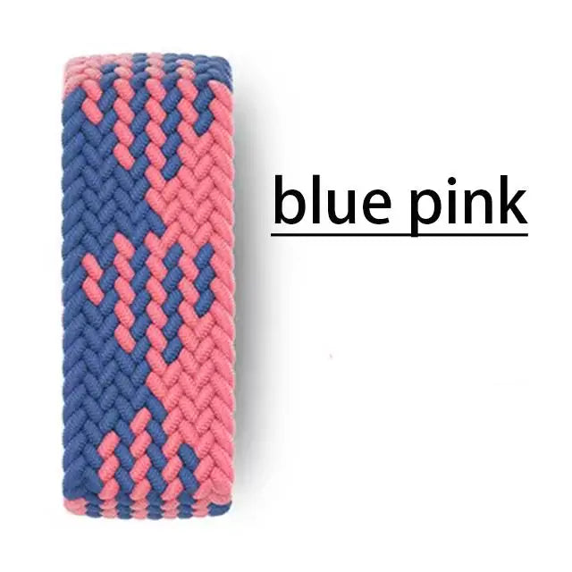 Band For Apple watch Series 10 11 46mm 42mm 9 7 8 5 SE 6 44mm 45mm 40mm 41mm Ultra 49mm bracelet correa Braided Solo Loop Str