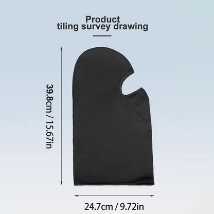 Motorcycle Riding Mask, Wind Protection Balaclava, Breathable Full Face Mask, Warmth Scarf Hood, Moto Biker Wind Cap, Outdoor
