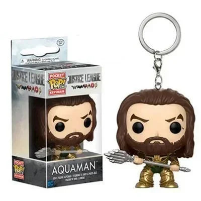 FUNKO Captain America Inro Man Deadpool Spider Man Thanos Thor Keychain Toys Vinyl Doll Collectible Toy Figures Best Kid Gift