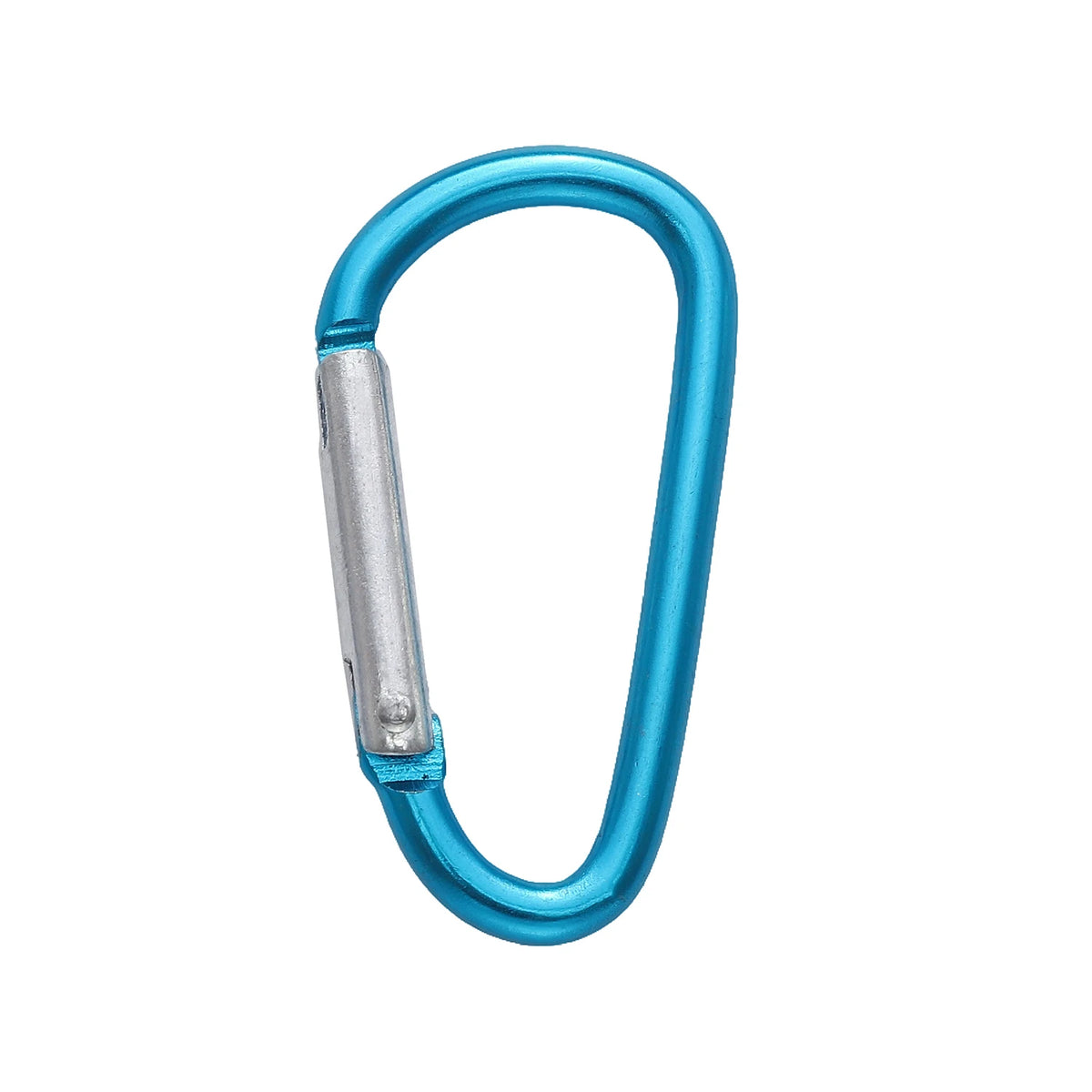 1 Pc Carabiner Rock Aluminum Mountain Buckle Star/Heart/D/Bone Shape Locking Clasp Keychain Multifunction Tools Jewelry Findi