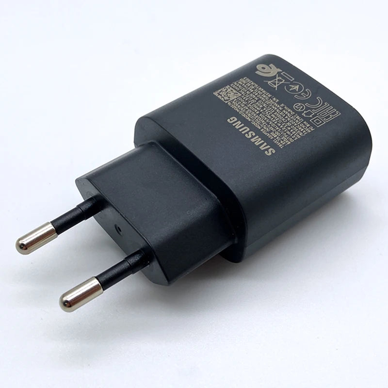 Samsung 25W Super Fast Charger Usb Type C Cargador Adapter For Galaxy S24 S23 S20 S21 S22 Plus A54 A34 Adapter Z Flip Fold 5 