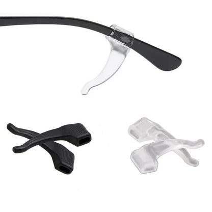 2/40pcs Silicone Ear Hook Anti-slip Glasses Leg Ear Sleeve Bracket Fastener Sunglasses Accessories Grip Anti-fall Eyewear Hol