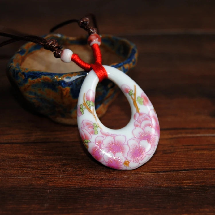 women's ceramics fashion necklaces & pendants jewelry for women woman lady #1119