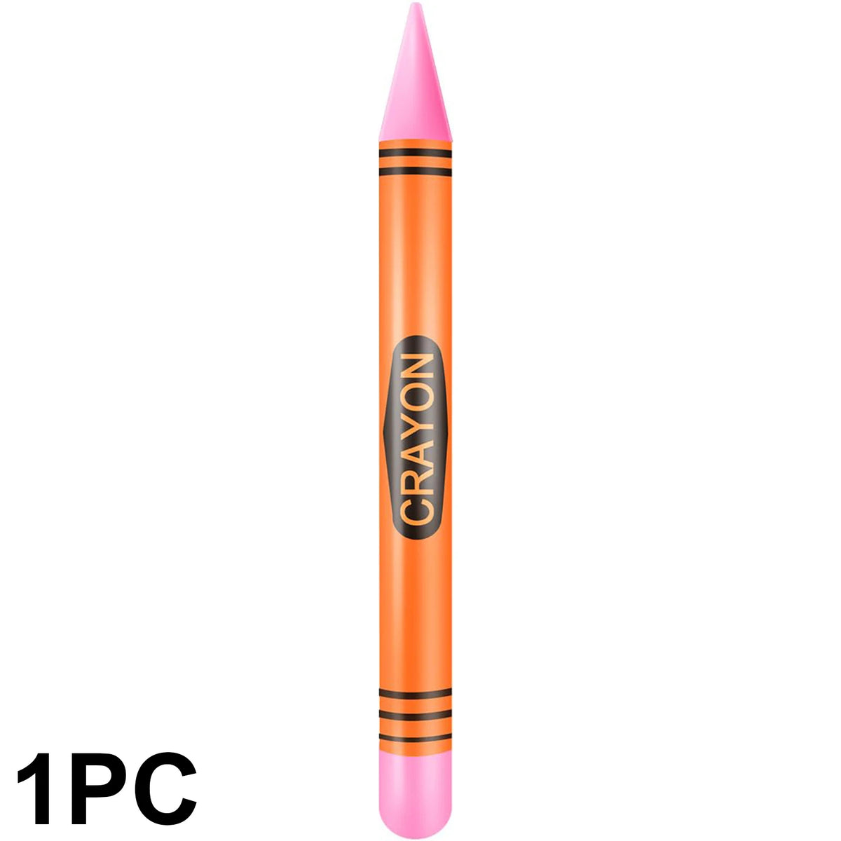 Jumbo Inflatable Crayon Balloon Neon Back to School Party Decoration First Day Of School Classroom Supplies - 1PC-OP