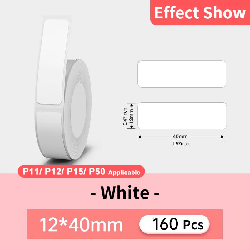 Marklife P15 Thermal Label Printer Similar as D11 D110 D101 Labeling Machine Wireless Bluetooth Label Maker With Label Sticke