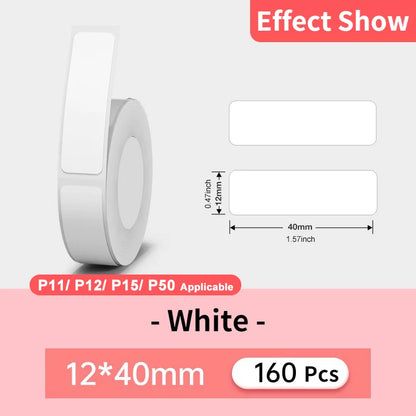 Marklife P15 Thermal Label Printer Similar as D11 D110 D101 Labeling Machine Wireless Bluetooth Label Maker With Label Sticke