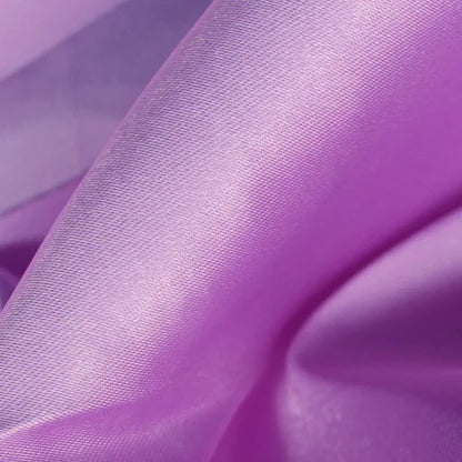 34 Color Soft Satin Fabric Wedding Party Decoration Box Lining DIY Clothing Sewing Background Accessories - Light purple / 50