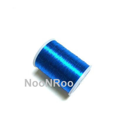 MetallicThread 230m/Spool 142YDS Fishing Rod Guide Wrapping Thread Repair Component DIY Rod Building NooNRoo 1PCS - Blue
