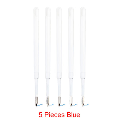 98mm1.0mm Ballpoint Pen Refills For Parker Pens Medium Point Blue Red Black Ink Rods For Writing Office Stationery - 5Pieces 